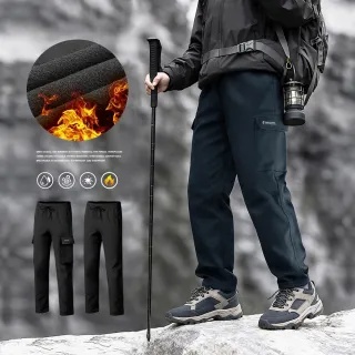 【YT shop】三防 加絨加厚 防風.防潑水.防汙 保暖 沖鋒褲 登山褲 機能褲 雪地褲(保暖/防風/防潑水/防汙)