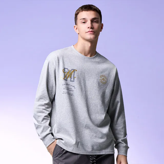 【MAJOR MADE】燙金字母親膚機能長T(休閒長袖/機能上衣/自訂款長T)