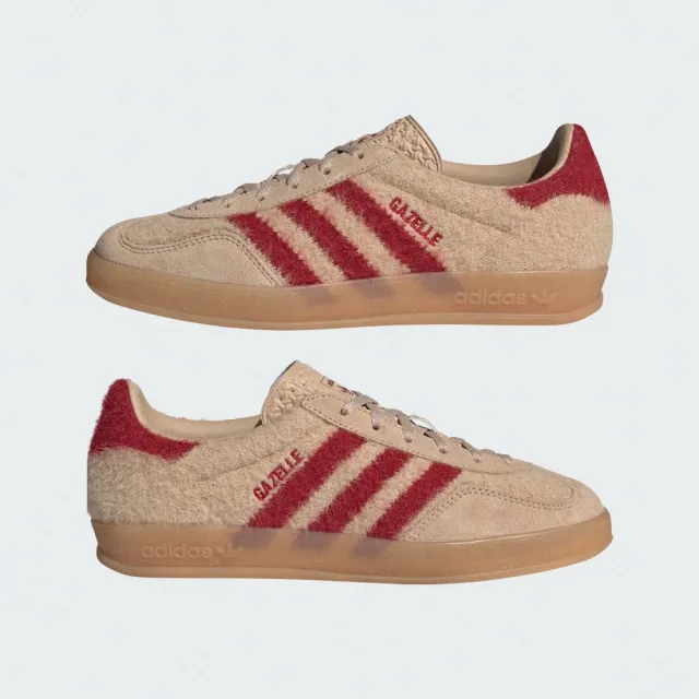【adidas 愛迪達】GAZELLE INDOOR 運動休閒鞋 德訓鞋 滑板 復古  女鞋 - Originals JP8341