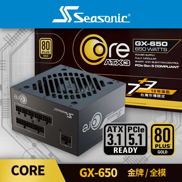 【華碩】顯卡+電源組合★Dual RTX 5060 Ti 16GB OC 超頻版 顯示卡+海韻ATX3 Core GX-650 金牌電源供應器