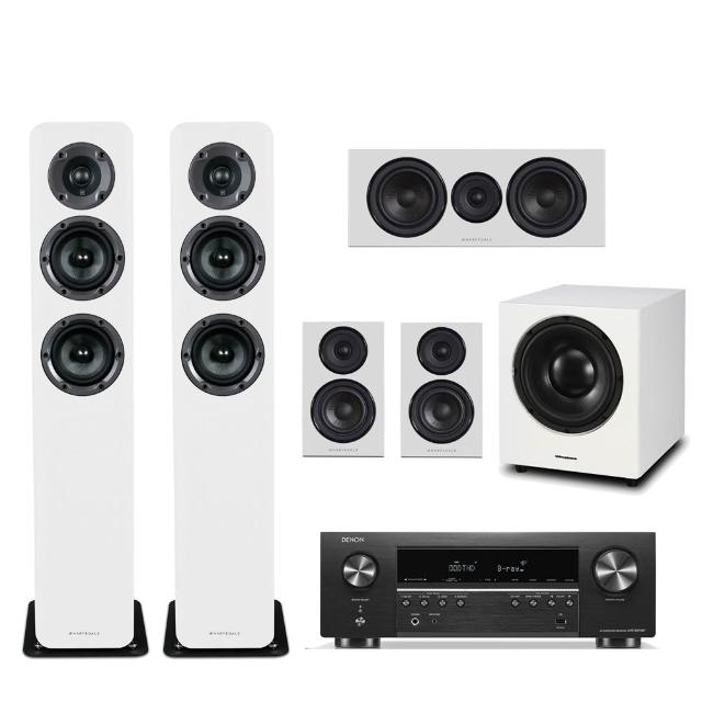【Wharfedale】家庭劇院組合(D330+Diamond 12.C+12.0+WH-D10+DENON AVR-S570BT)