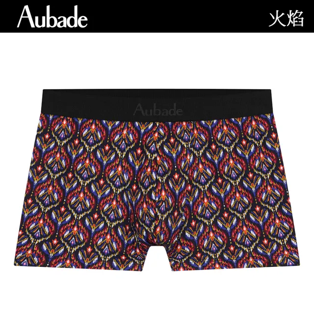 【Aubade】長版頂級莫代爾棉 彈性四角男褲 平口褲(2025-M多款)