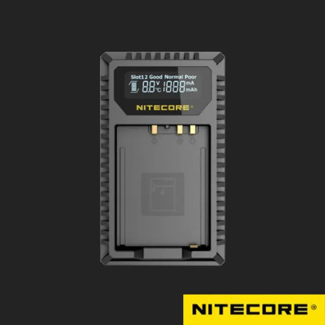 【NITECORE】奈特柯爾 FX1 USB雙槽智能充電器(For FUJIFILM NP-W126/NP-W126S)