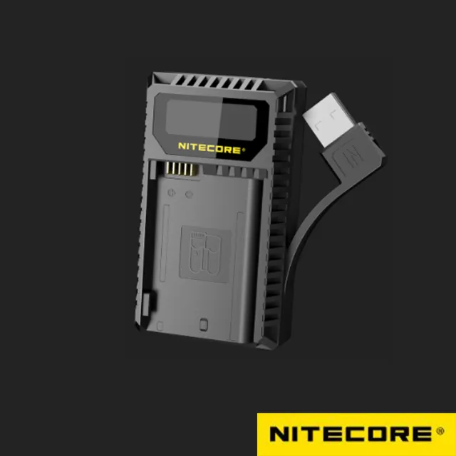 【NITECORE】UNK2 液晶雙槽充電器(EN-EL15 USB行動電源)