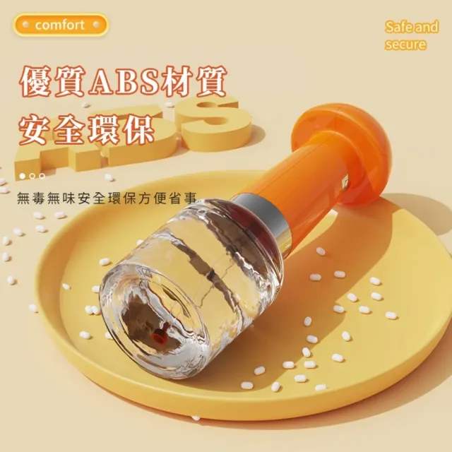 橙色狗狗洗澡自動打泡器(貓咪沐浴露起泡器 磁吸充電打泡泡機 泡沫機 泡泡杯 泡泡器)