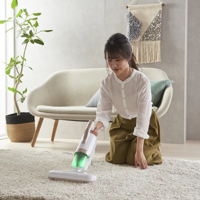 【IRIS OHYAMA 愛麗思歐雅瑪】大拍5.0雙氣旋智能除塵蟎機-粉色(HEPA13銀離子限定版)