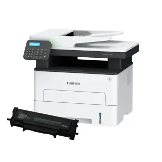 【FUJIFILM 富士軟片】搭高容量黑色碳粉★ApeosPort 3410SD A4黑白多功能事務複合機