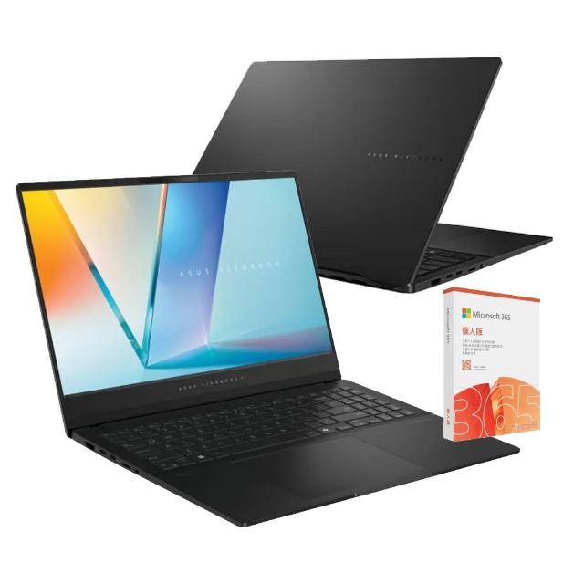 【ASUS 華碩】M365組★15.6吋Ryzen AI 9輕薄筆電(Vivobook S M5506WA/AI 9 365/24G/512GB/W11/OLED)