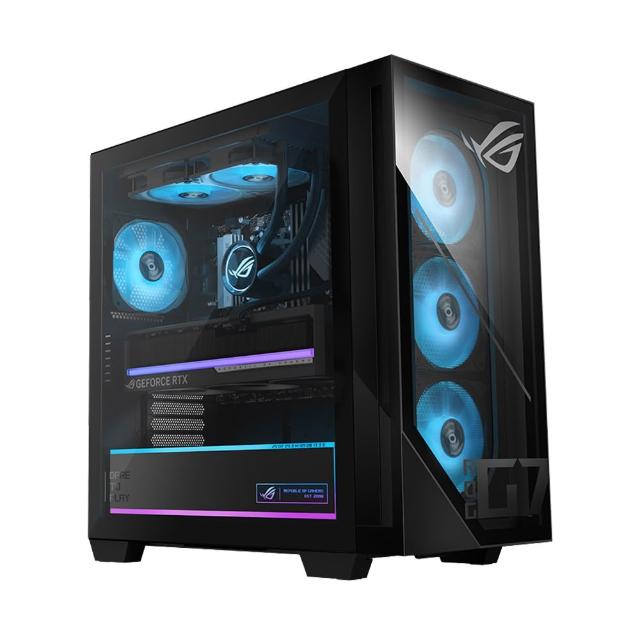 【ASUS 華碩】+Office2024★Ryzen 5 RX9060 XT電競電腦(Ryzen 5 8400F/16G/1TB SSD/RX9060 XT/W11/GM700TZ)