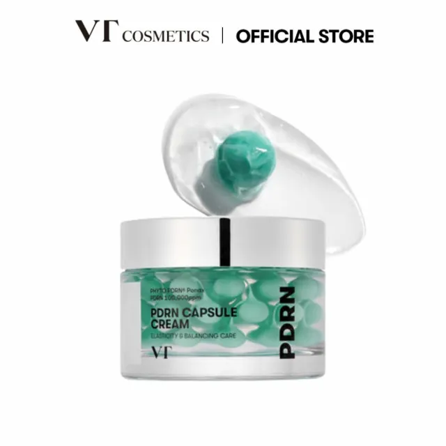 【VT】官方直營 PDRN煥顏膠囊面霜 50ml
