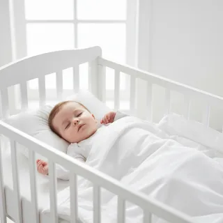 【Sleepy 舒利比】100%防水 物理性防蟎棉被套(嬰兒 93x126cm)