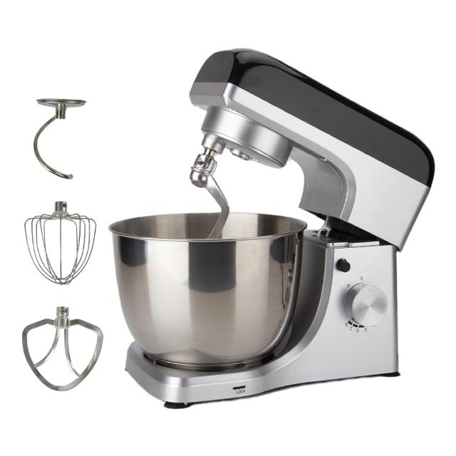 【Felsted 菲仕德】5L廚師機 110v和麵機 電動攪拌機打蛋器(附打蛋籠 攪拌槳 和麵勾)