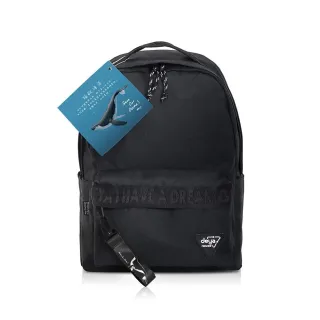 【deya】官方直營 海洋回收經典後背包 宇宙黑(全環保材質 多層次收納 電腦包)