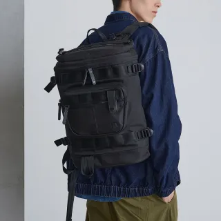 【PORTER INTERNATIONAL】自信經典NEW HEAT後背包(黑)