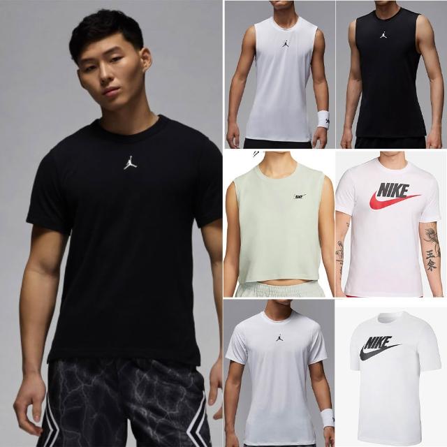 【NIKE 耐吉】服飾短袖 短褲 運動褲 上衣 T恤 背心 運動 休閒 男 女 黑白紫 多款(BV6176010&)