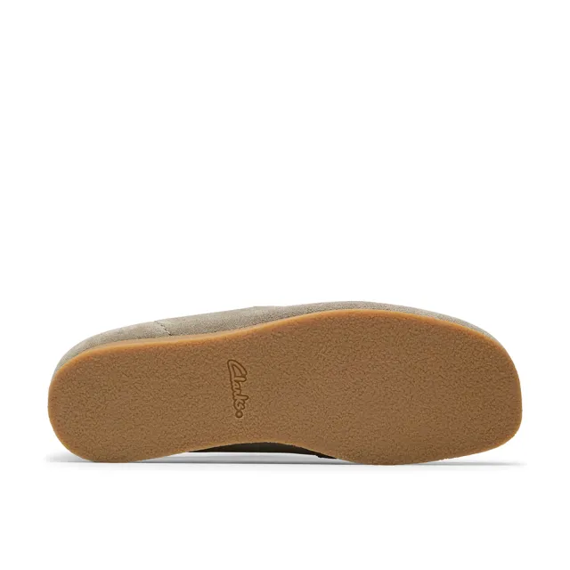 【Clarks】男鞋 Wallabee EVO 原創工藝兩眼孔袋鼠鞋 休閒鞋(CLM83447C)