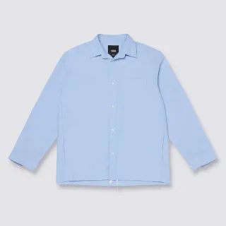 【VANS 官方旗艦】Tokyo Design Collective 藍色長袖牛津襯衫