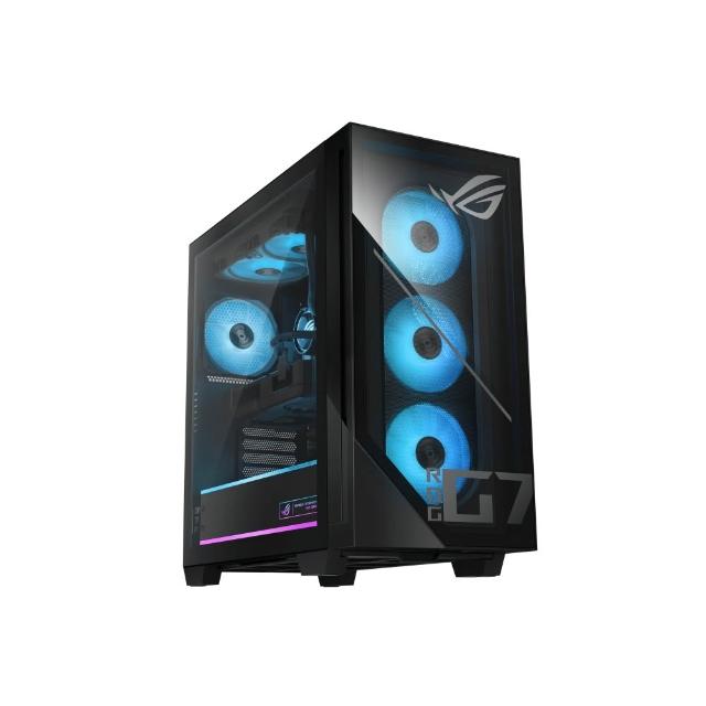 【ASUS 華碩】+Office2024★Ryzen 7 RX9060 XT電競電腦(Ryzen 7 8700F/16G/1TB SSD/RX9060 XT/W11/GM700TZ6