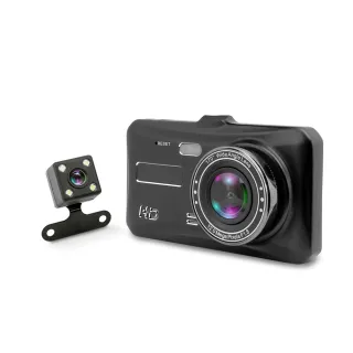 【JINPEI 錦沛】全觸控 1080P Full HD 行車記錄器 前後雙鏡頭 贈64GB(行車紀錄器)