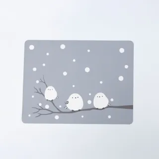 【NITORI 宜得利家居】PVC午餐墊 長尾山雀 SHIMAENAGA GY DH(DECO HOME 午餐墊 長尾山雀)