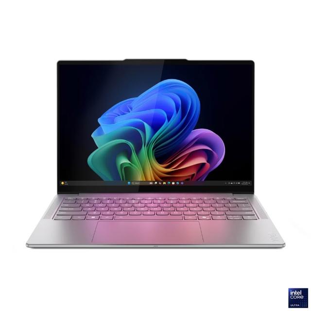 【Lenovo】無線滑鼠組★14吋Ultra 7輕薄AI筆電(Yoga Slim 7/83JX0088TW/Ultra 7-258V/32G/1T/W11)