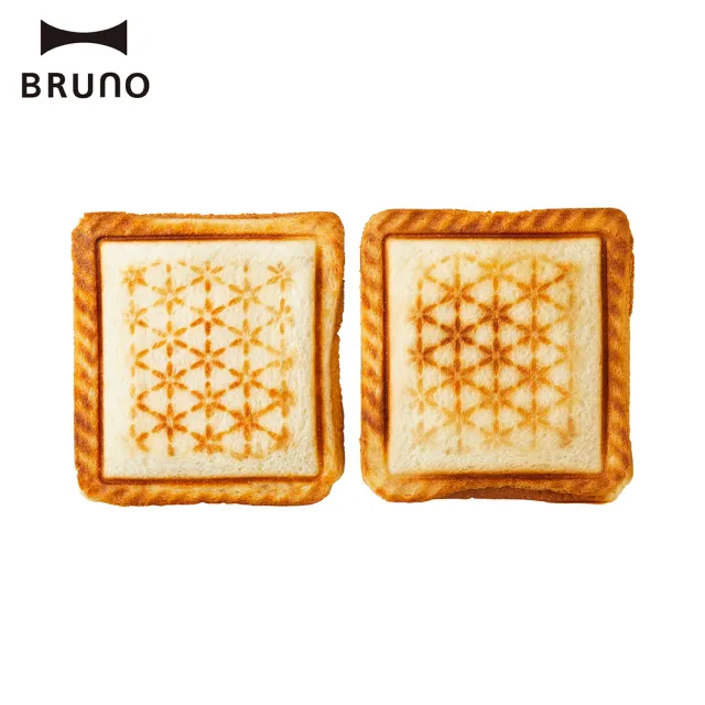 【BRUNO】日本BRUNO雙版厚燒三明治機(蘋果紅BOE084RDKE/熱壓吐司/帕里尼機)