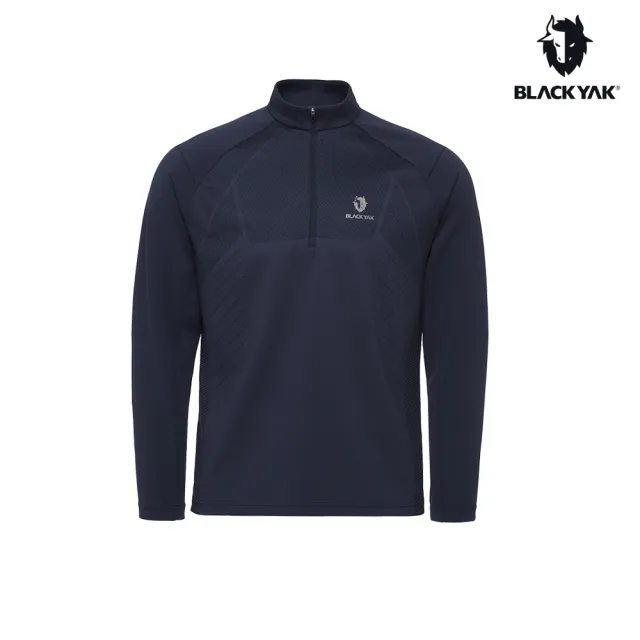 【BLACKYAK】男 TETON AX長袖半開襟[三色可選]BYEB2MC901(秋冬 吸濕快乾 半開襟 長袖上衣)