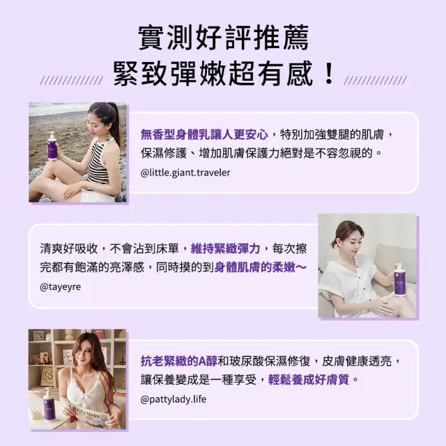 【Dr.Hsieh 達特醫】A醇高效保濕修護身體乳250ml(修護保濕/抗老淡紋/身體乳液/官方直營)