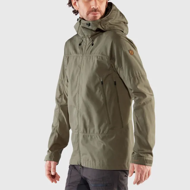 【Fjallraven】Abisko Lite Trekking 耐磨夾克(FR86132-030-550男深灰/黑 FR86132-622淺橄欖)