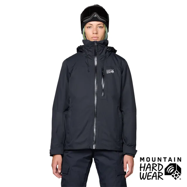 【Mountain Hardwear】Firefall™ Trifecta Jacket 兩件式防水化纖連帽外套 女款 黑色 #2134751