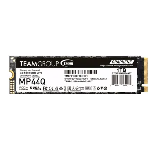 【Team 十銓】MP44Q 1TB Gen4 M.2 NVMe PCIe SSD固態硬碟 散熱標籤貼 最高讀取7000MB/s 5年保