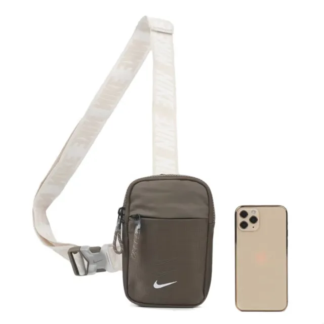 【NIKE 耐吉】Nike Essentials Hip Pack NSW 棕米 小包 斜背包 側背包(BA5904-040)
