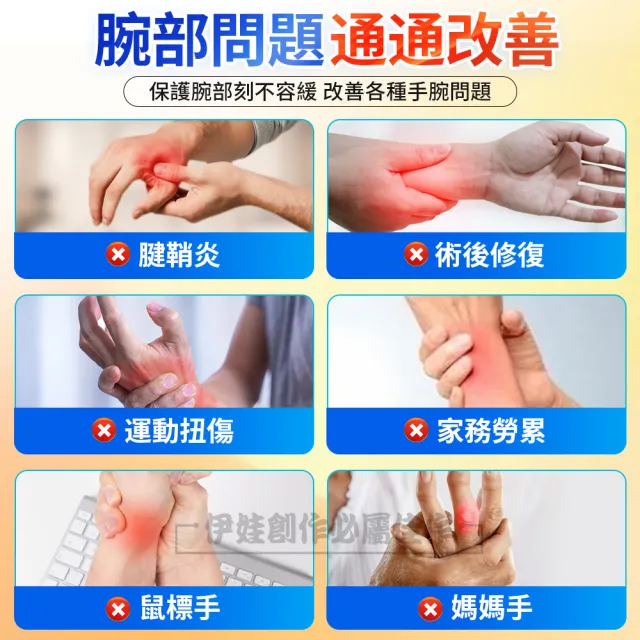 【IDREES 伊德萊斯】電熱保暖震動按摩護腕帶 5段調節 腱鞘手腕扭傷熱敷腕帶 交換禮物