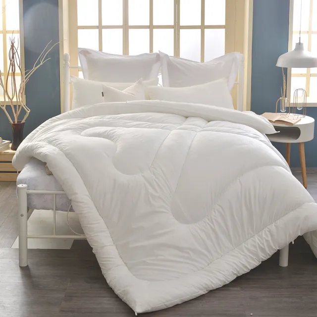 【Great Living 格蕾寢飾】La Belle 天然手工蠶絲可水洗被 冬被/棉被 1.8kg(雙人 180x210cm)