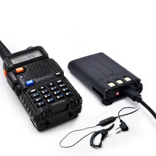 【寶峰】UV-5R 雙頻對講機｜雙電池版(送原廠TYPE-C電池支援快充)