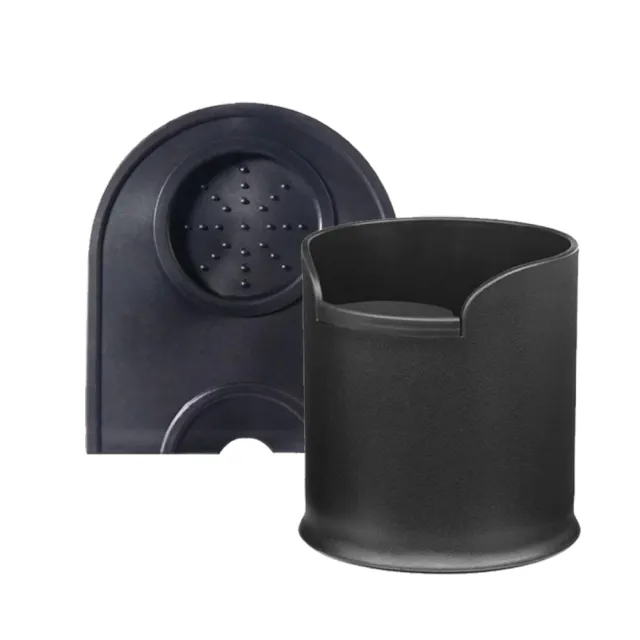 【LAVAZZA】Gran Espresso 咖啡豆 1000g(2入組送咖啡渣桶＋防滑填壓墊)