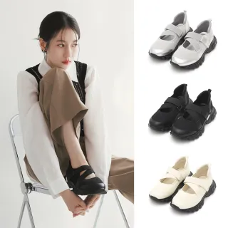 【D+AF】氧氣女孩交叉帶機能芭蕾鞋