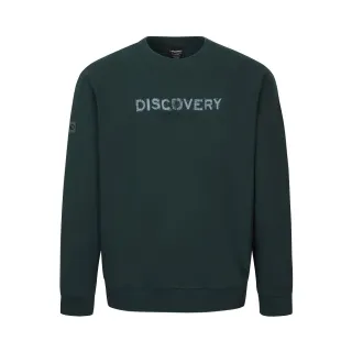 【Discovery Expedition】大Logo刷毛大學T 保暖上衣(DXMT53056-TQD)