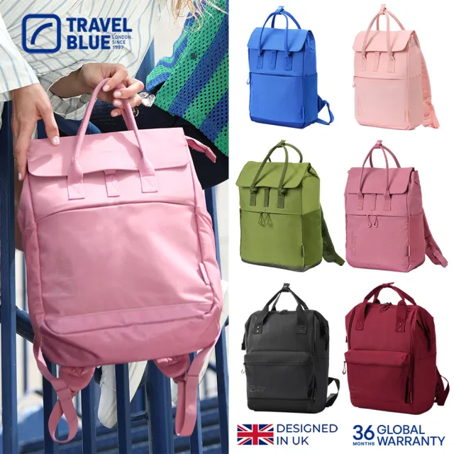 【Travel Blue 藍旅】Daypack系列 手提後背包(登機包 收納)