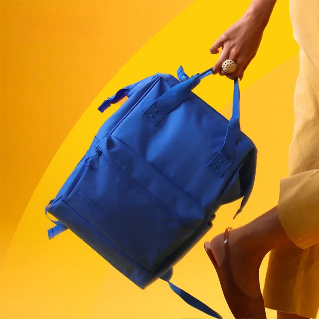 【Travel Blue 藍旅】Daypack系列 手提後背包(登機包 收納)
