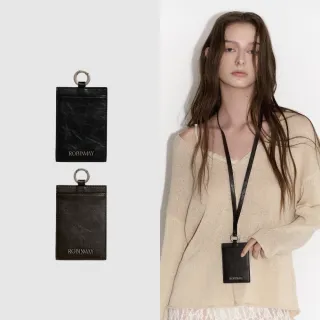 【ROBINMAY】1240真皮證件卡夾 頭層皮(開放式封口/多色任選/ELLY設計師系列)