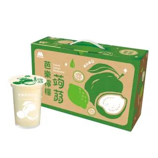 【MOS 摩斯漢堡】經典蒟蒻190gx15杯/箱(葡萄/檸檬/芭樂檸檬/蜜桃蘋果)