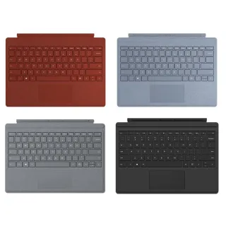 【Microsoft 微軟】A級福利品 Surface Pro 原廠實體鍵盤保護蓋(注音按鍵/無筆槽/12.3吋適用)