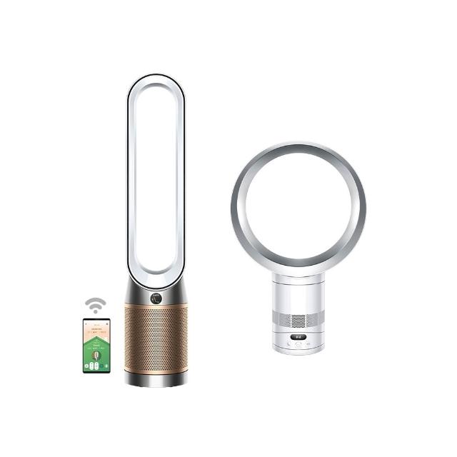 【dyson 戴森】TP12 Purifier Cool De-NOx 二合一甲醛NOx偵測涼風空氣清淨機(白金色)