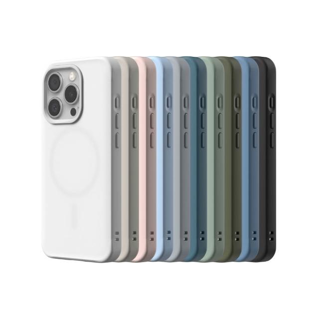 【RHINOSHIELD 犀牛盾】iPhone 15/15 Plus/15 Pro/Pro Max SolidX MagSafe兼容 強化吸震緩衝防摔磁吸手機殼