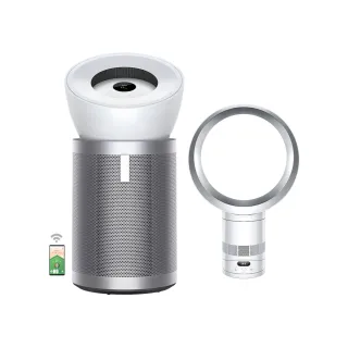 【dyson 戴森】BP02 Purifier Big+Quiet 強效極靜抗敏空氣清淨機(白色及柔霧銀)(超值組)