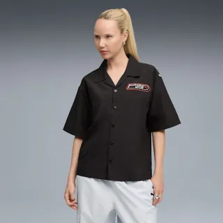 【PUMA】短袖上衣 男女 中性款 襯衫 歐規 FUTURE ARCHIVE 黑 63269801