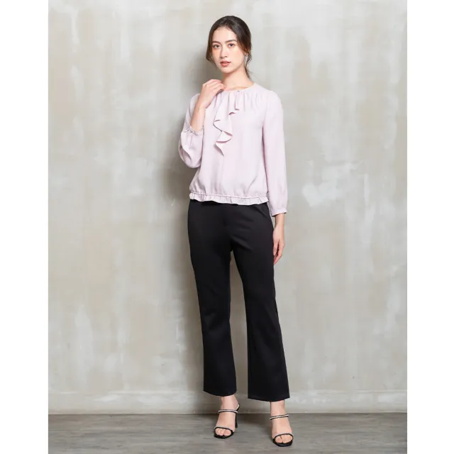 【perng yuh 芃諭名品】光感柔彈 四面彈 小喇叭褲(2025 AW Collection|4C秋冬新品上市)