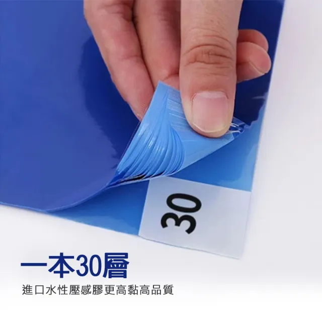 萬用黏塵貼 高黏黏塵墊無塵室地墊 除塵地墊地墊腳踏黏墊(請平放保存高黏性頭髮灰塵通通不是問題喔)
