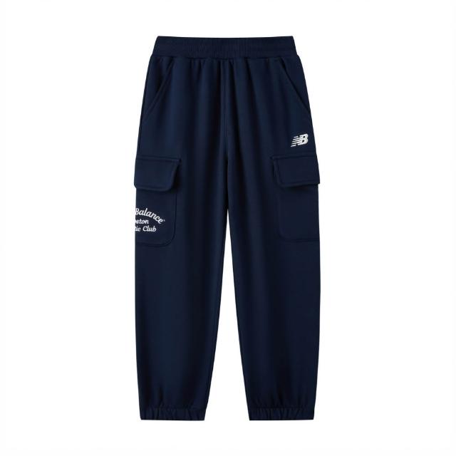 【NEW BALANCE】NB 童裝長褲_4LF3E06WNV_男童/女童_深藍色
